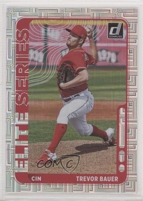 2021 Panini Donruss Elite Series Vector Trevor Bauer #ES5 4l3