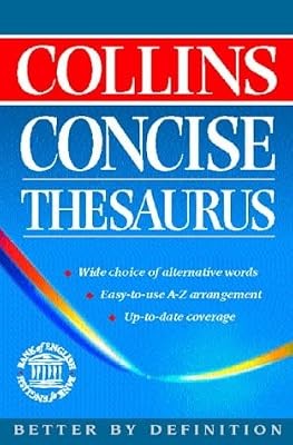 Collins Concise Thesaurus, , Used; Good Book