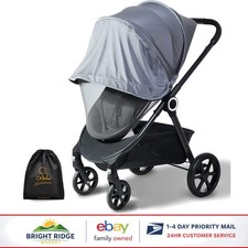 Hexagonal Mosquito Net for Strollers with Easy Installation and Storage Bag