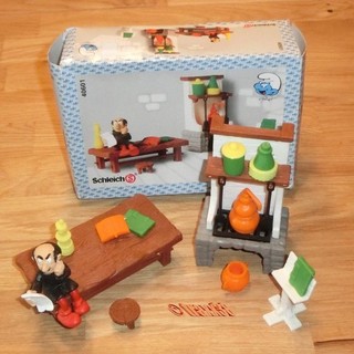 •••traxx38••• : Gargamellabor komplett mit OVP •• Geschlumpfe Schleich•• RAR!