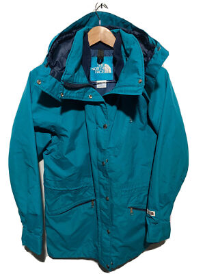 Vintage THE NORTH FACE women's Size Large detachable hood GORE-TEX jacket