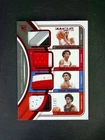 2023-24 Immaculate Victor Wembanyama/Amen Thompson RC Quad Patch Red 10/10