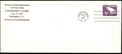 US FDC #U550a UPSS #3527-48 Unknown Designer Cachet Washington, DC Tagged - Picture 1 of 1