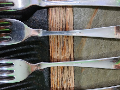 ✅️ KONVOLUT 5 SCHILFROHR & BARTON ANTIK um 1890! CLERENDON VERSILBERTE SPEISEGABEL 🍽 - Bild 10 von 10