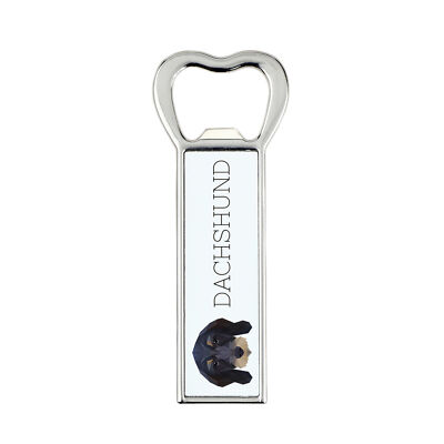 Teckel Wirehaired geometric opener Art-Dog