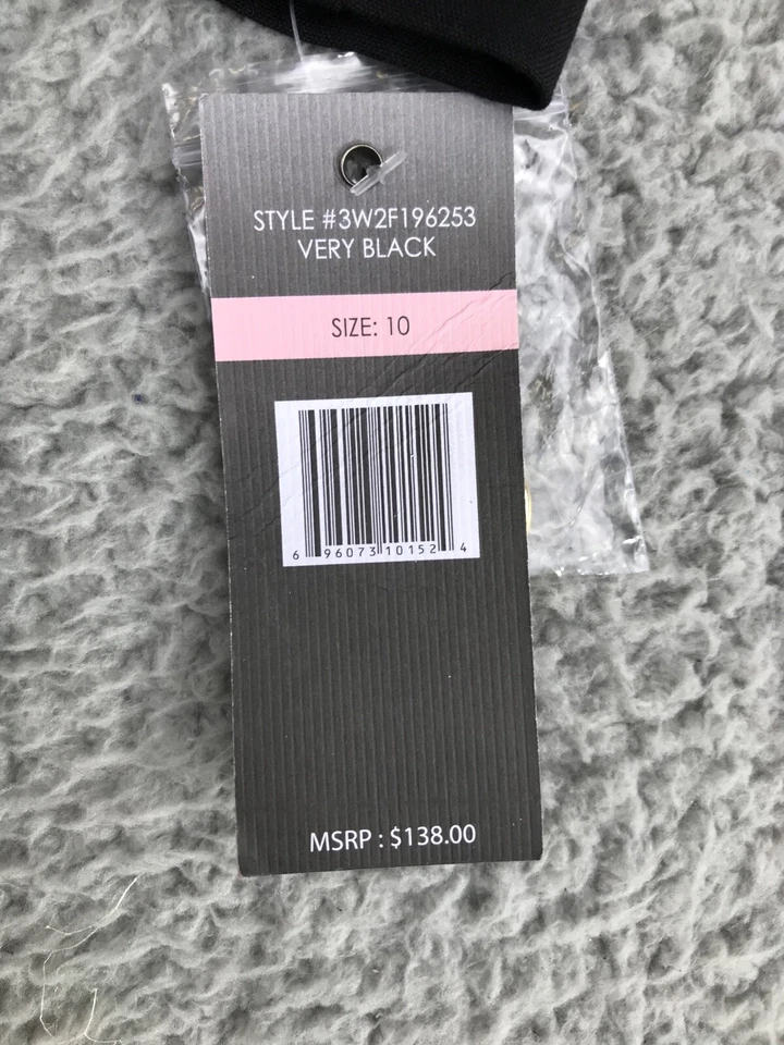 Blazer Sharagano Para Mujer 10 Negro Largo Nuevo con Etiquetas Doble Pecho Almohadillas para los Hombros Bolsillos Foto 4 de 4