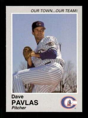1995 Columbus Clippers Dave Pavlas BXCP32