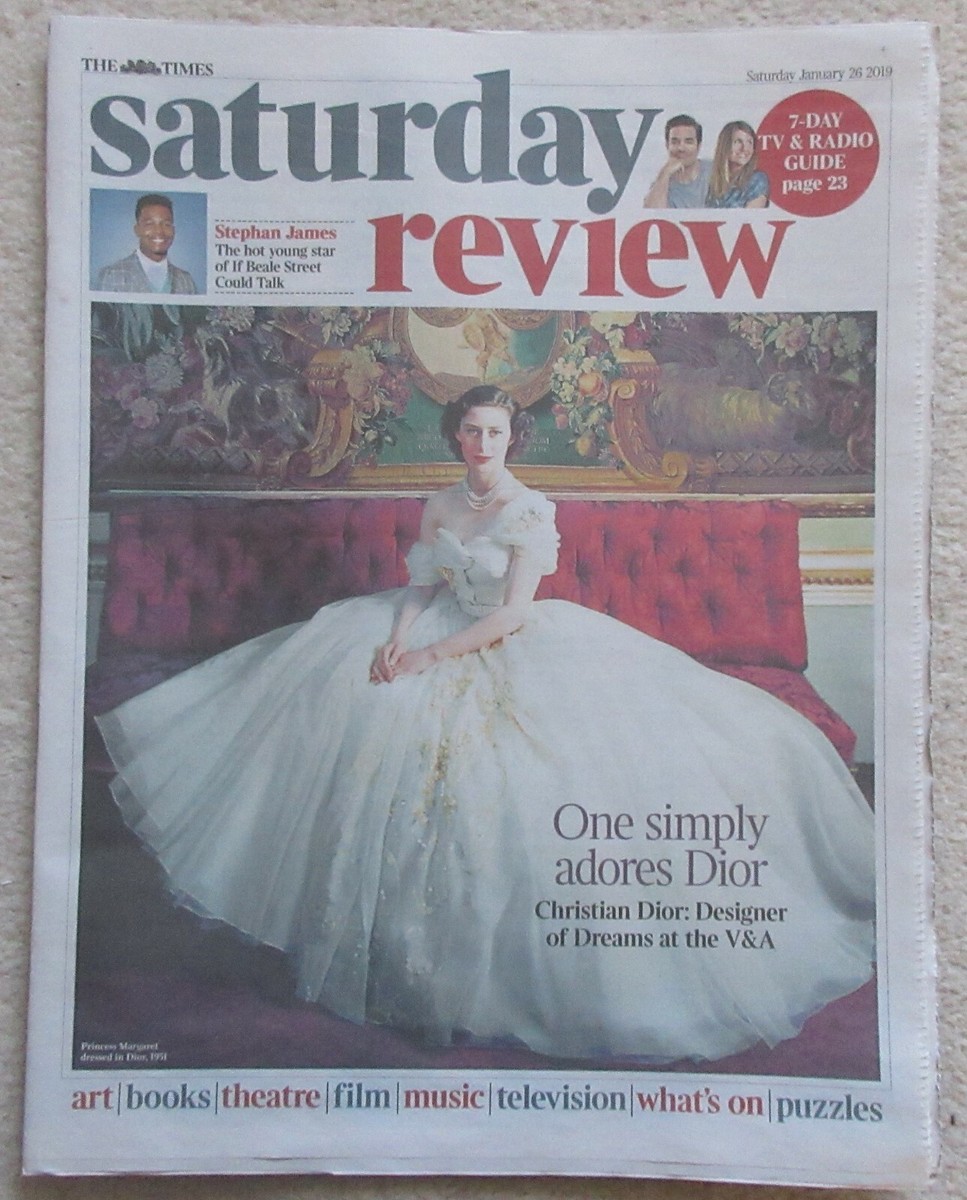 Christian Dior -Times Saturday Review  26 January 2019 | eBay UK