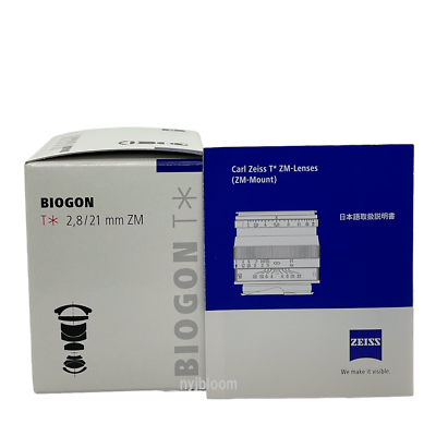 ★希少・超美品★ Carl Zeiss Biogon T*21mm F2.8 G ZEISS Biogon T* 21mm f/2.8 ZM Lens (Silver) 1365-650 B&H Photo