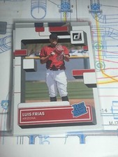 2022 Donruss Baseball Rated Rookie #63 Luis Frias Arizona M13