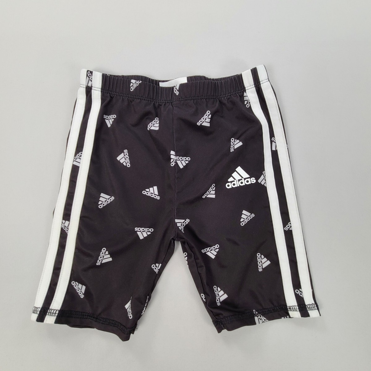 Adidas Shorts Boys Size Black Logo Training Athletic Outdoors