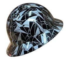 Cal  Pacific, GEO-Black  Full Brim Hard Hat with with Fas-trac Suspension