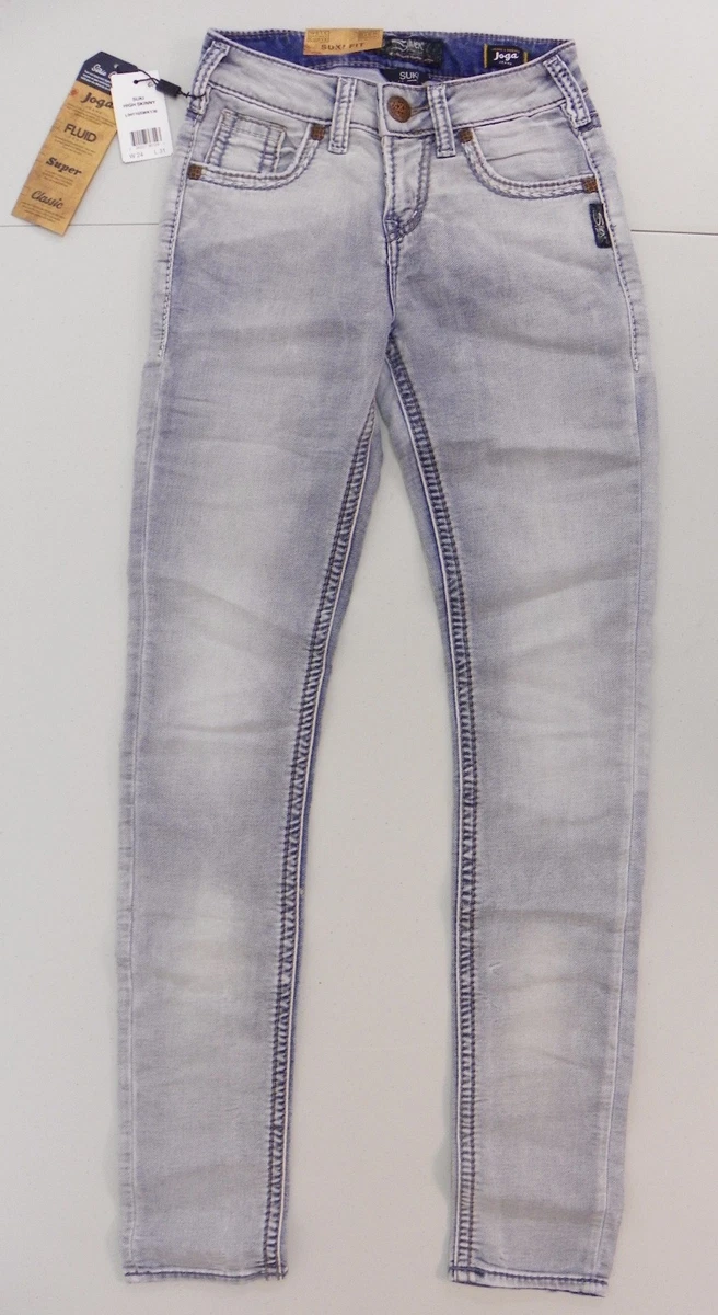 Silver joga sale jeans