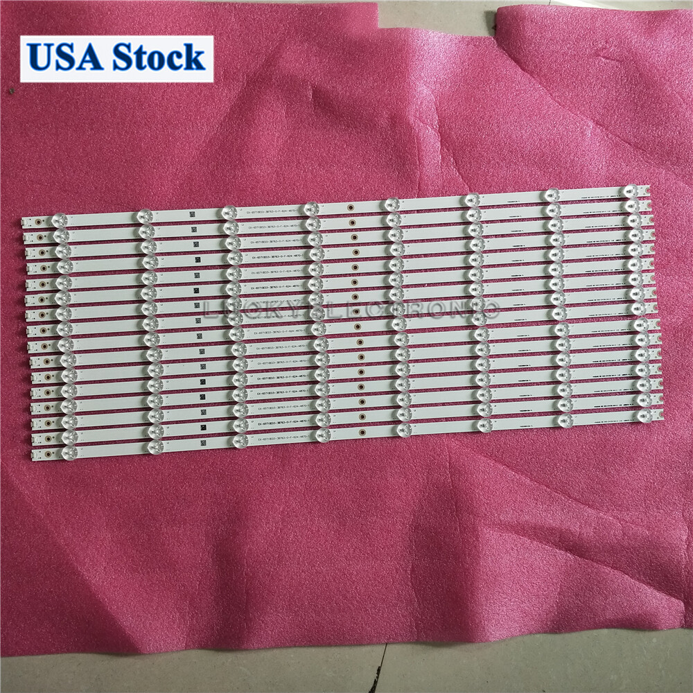 16pz LB65018 Strisce LED SET COMPLETO Per VIZIO D65U-D2 D65-D2 - Foto 9