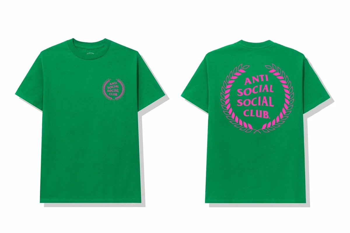 品質は非常に良い Social Anti SAPEur L Social 緑 Tee Club Tシャツ