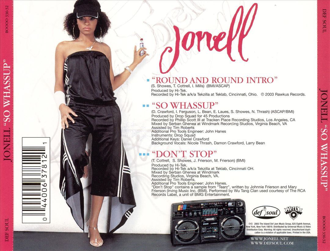 JONELL SO WHASSUP NEW CD 44006378121 | eBay