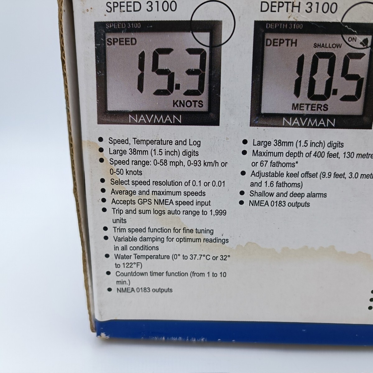 NAVMAN NORTHSTAR Speed 3100 Instrument Display S3100