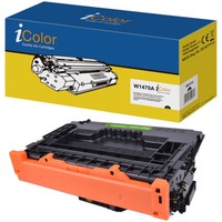 Icolor Toner FüR Hp-Laserdrucker, Ersetzt W1470A, Black (Schwarz)