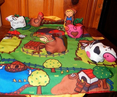 melissa and doug farm mat