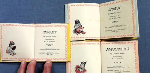 MORNING NOON NIGHT BY DOROTHY WILSON 1963 HC/DJ IN SLIPCASE 3 BOOKS - Picture 4 of 5