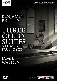 BENJAMIN BRITTEN THREE CELLO SUITES A FILM BY PAUL JOYCE DVD Brand New UK R2