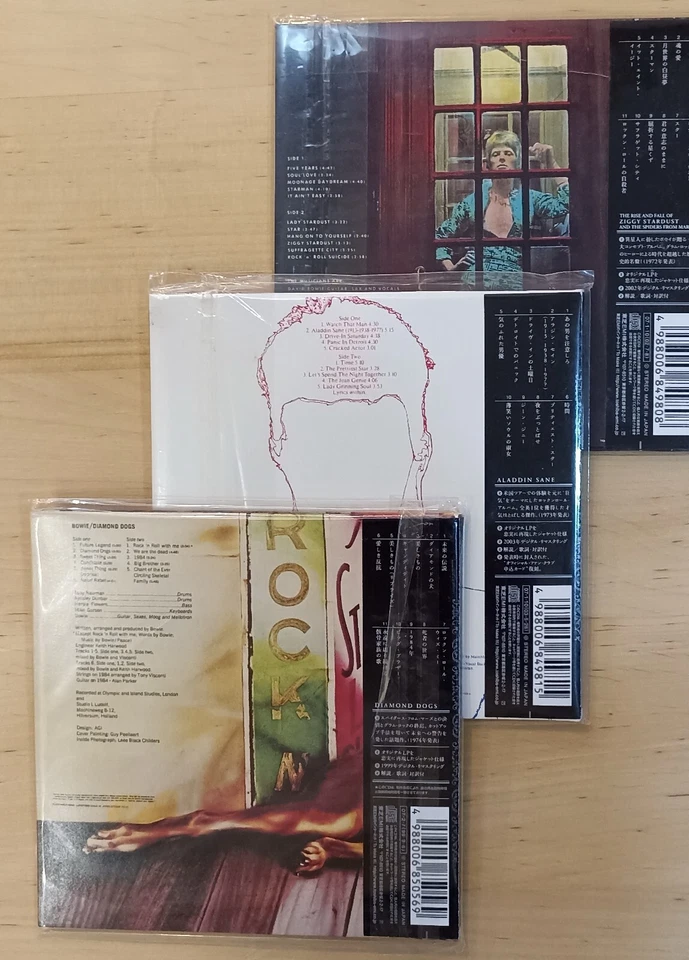 David Bowie –3xCD set mini LP JAPAN PROMO free shipping - Bild 3 von 3