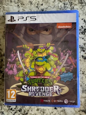 TMNT Shredders Revenge PS5 New Sealed PlayStation 5 Teenage Mutant Ninja Turtles
