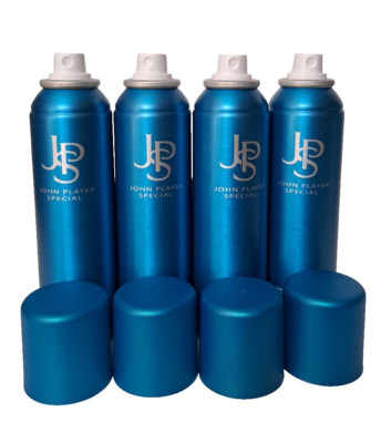 (4x150ml ) JSP PLAYER SPECIAL FRESH DEODORANT Ohne Aluminiumsalze