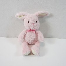 Prestige Baby Pink Bunny Plush Stuffed Animal Yellow ears