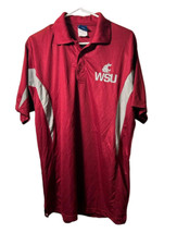 Old Varsity Brand Herren Washington Zustand University Polohemd, Rot, Groß