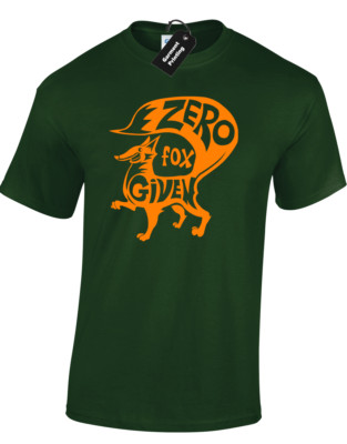 ZERO FOX GIVEN HERREN T-SHIRT LUSTIG BEDRUCKT DESIGN MEME WITZ UNHÖFLICHES DESIGN TOP