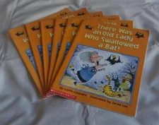 Guided Reading: Set of 6 There Was an Old Lady Who Swallowed a Bat! books