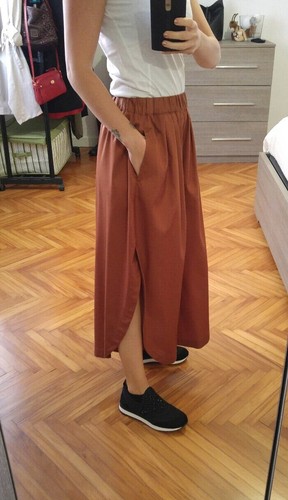 Pantalone largo Sisley | eBay