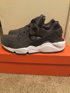 nike huarache dark grey