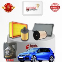 Inspektionskit Filter Und ÖL Vw Golf Vi 2.0 Tdi 103KW 140CV Von 2011->