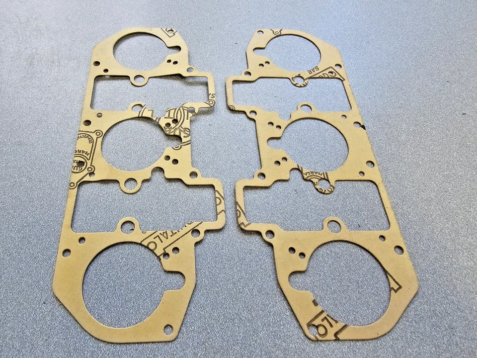 PAIR OF NEW PORSCHE 911 914-6 WEBER IDA IDT MAIN BODY GASKETS 1965-72 ITALIAN - Image 2 of 4