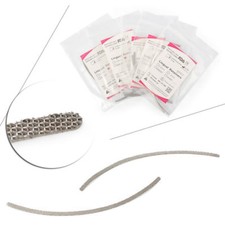 Dental Orthodontic Universal Lingual Retainers Mesh Base 1.2/2.0mm 2 Pcs/Pack