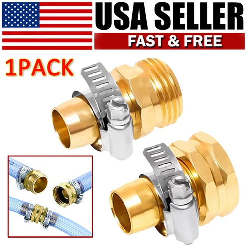 4 Sets Brass 3/4 inch Garden Hose Mender End Repai... - Grandado