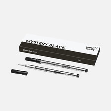 Montblanc Mystery Black Fine Rollerball Refills MB128230