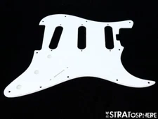* NEW Stratocaster PICKGUARD for Fender AMERICAN ELITE Strat 1 Ply 11 White