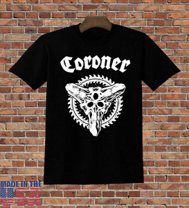 Coroner ヴィンテージ バンドTシャツ コロナー　ビンテージ　L Coroner band shirt - Etsy 日本