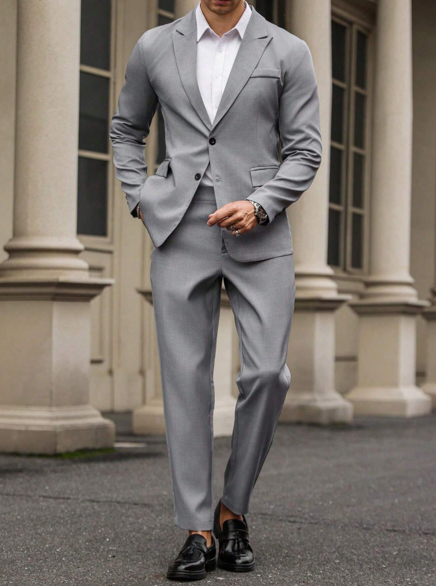 Esmoquin Traje De Saco Para Hombre Traje Formal Sacos De Moda Para