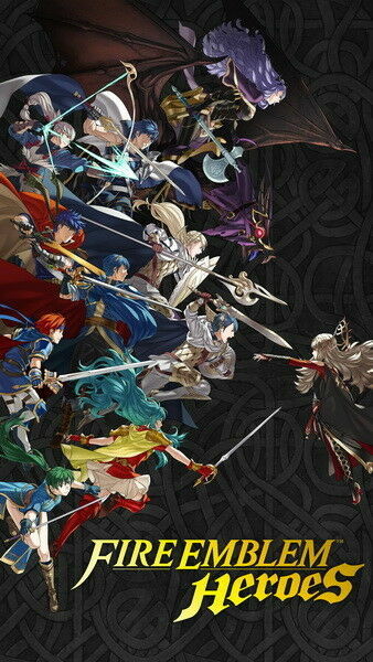 277149 Fire Emblem Heroes Alfonse Sharena Fight RPG Game WALL PRINT POSTER US
