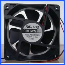 CROWN AGE12038B24U 12038 DC24V 0.85A 12CM 2-Wire Cooling Fan