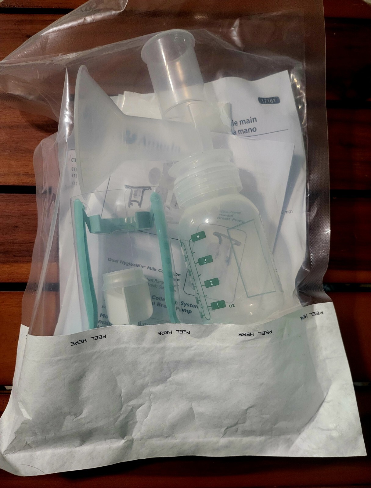 Ameda 6zfvzz1 1 EA Onehand Manual Breast Pump Sterile 17161 for sale