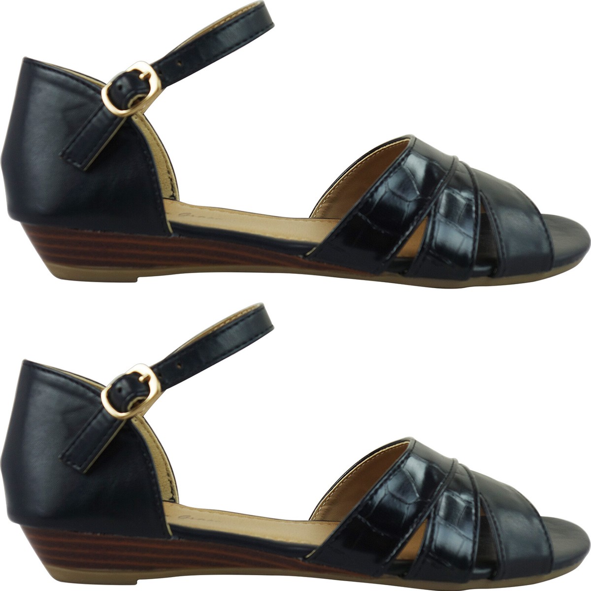 Wedge Sandals Closed Toe Buckle Sandals Buy Women's Wedge Platform