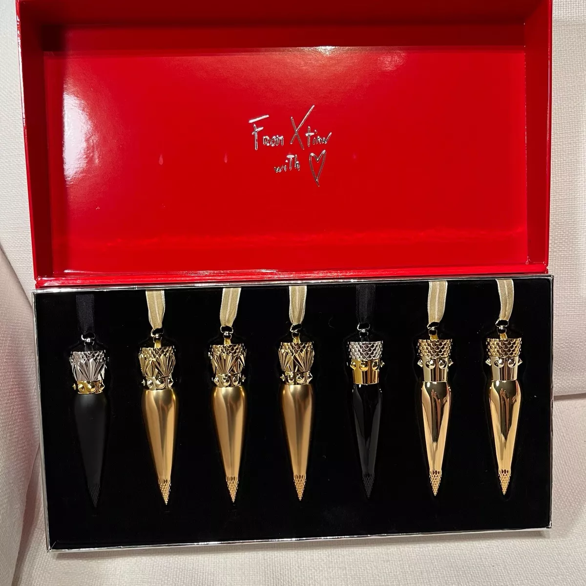 NEW* Christian Louboutin 7 Piece Lipstick Set