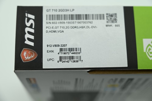 MSI GeForce GT 710 2GB DDR3 Graphics Card (GT 710 2GD3H LP) - Picture 4 of 4