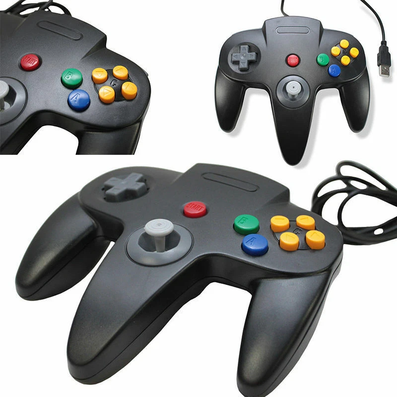 For Nintendo64 N64 USB Controller/ SNES Gamepad Joystick For PC MAC Raspberry Pi - Image 2 of 4