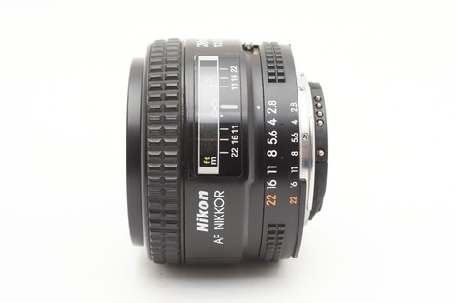 Nikon AF Nikkor 28mm f/2.8 D Wide Angle Lens [Exc w/Hood,Case Japan Y1859 - Picture 8 of 12